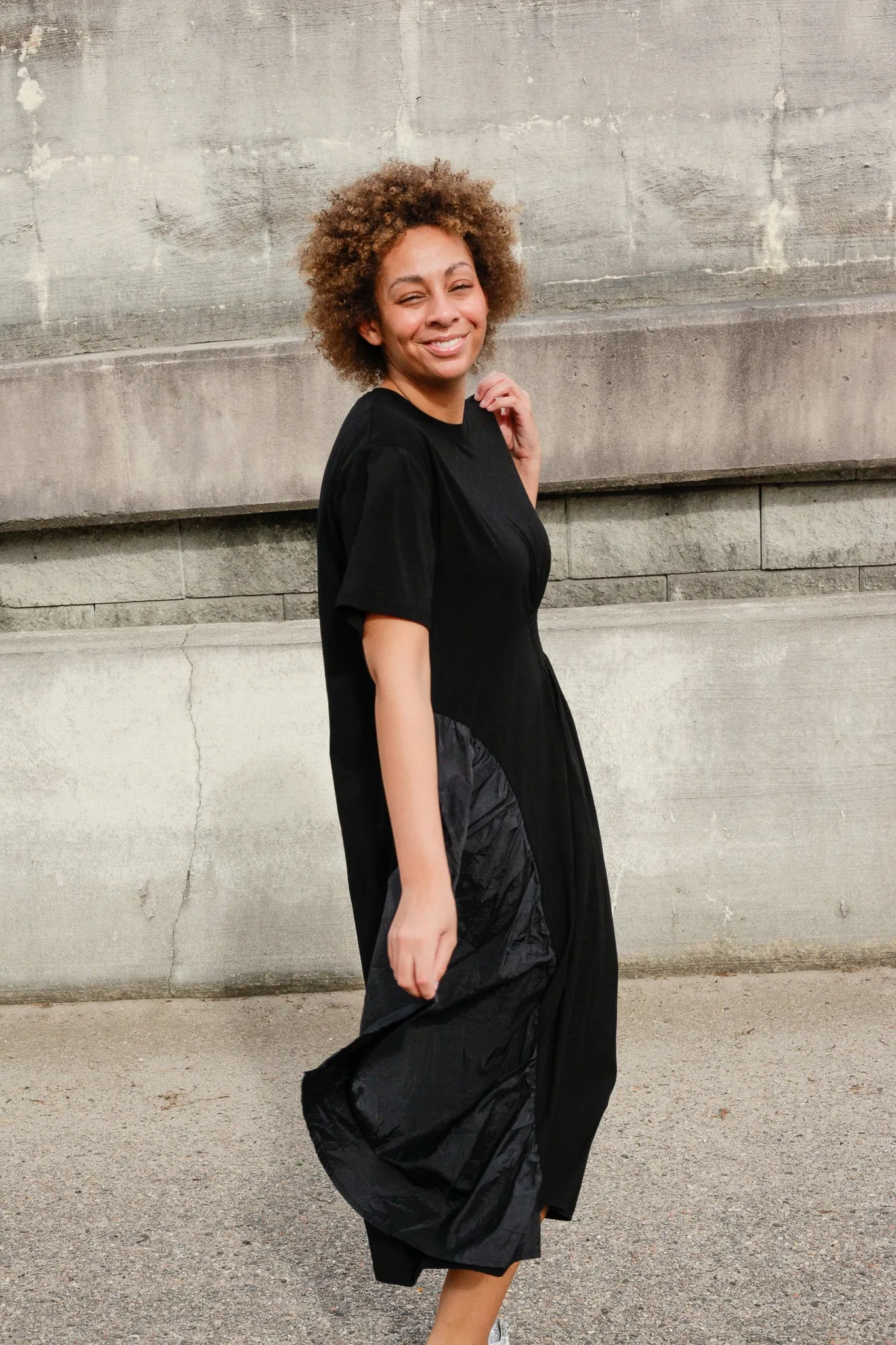 Tee Panel Shift Dress