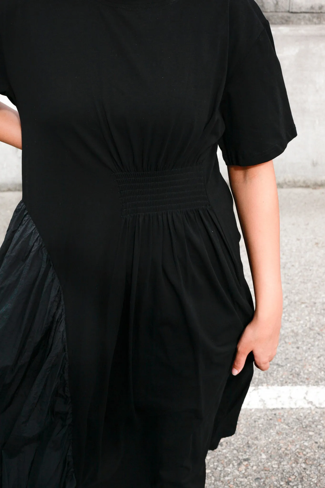 Tee Panel Shift Dress