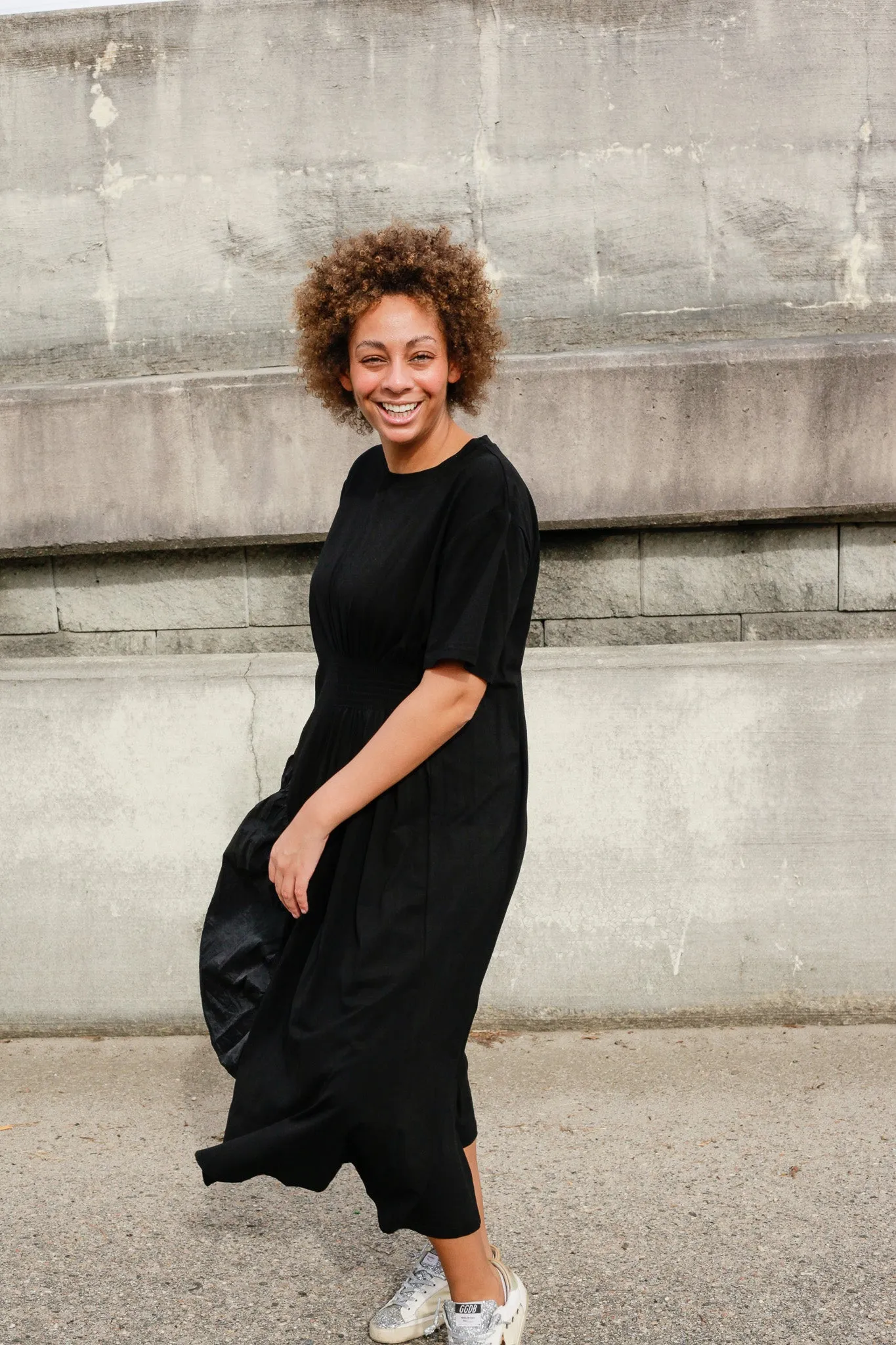 Tee Panel Shift Dress