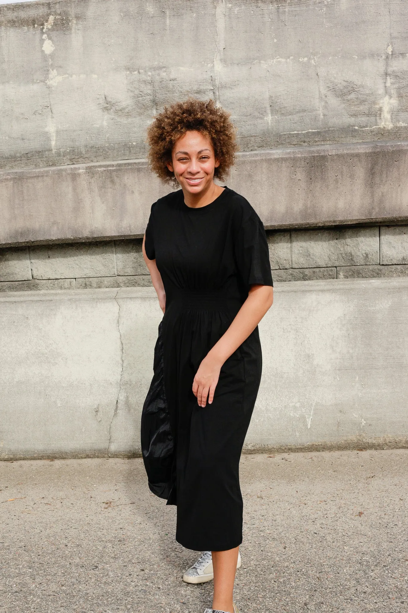 Tee Panel Shift Dress