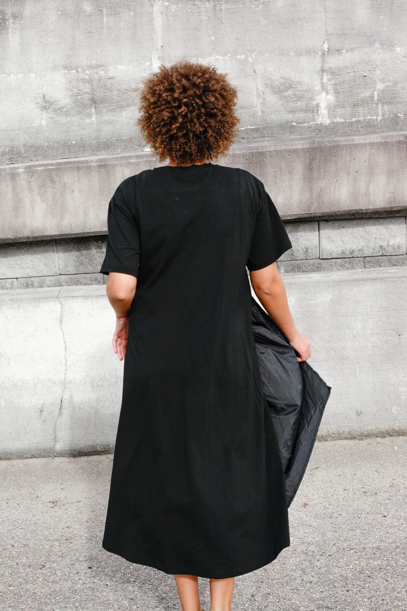 Tee Panel Shift Dress