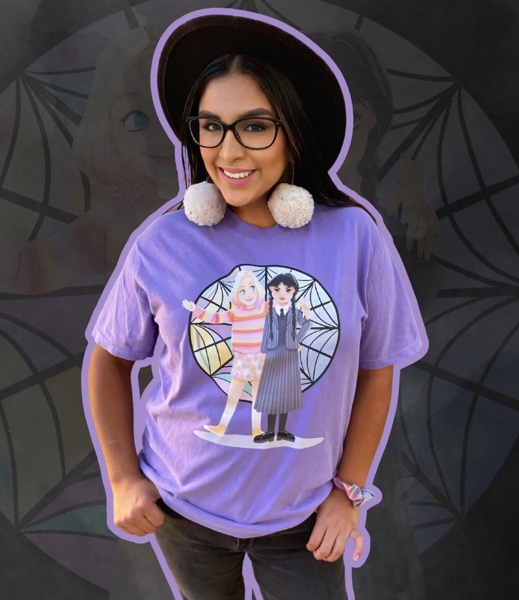 The Mosaic Window  Girls Graphic Tee