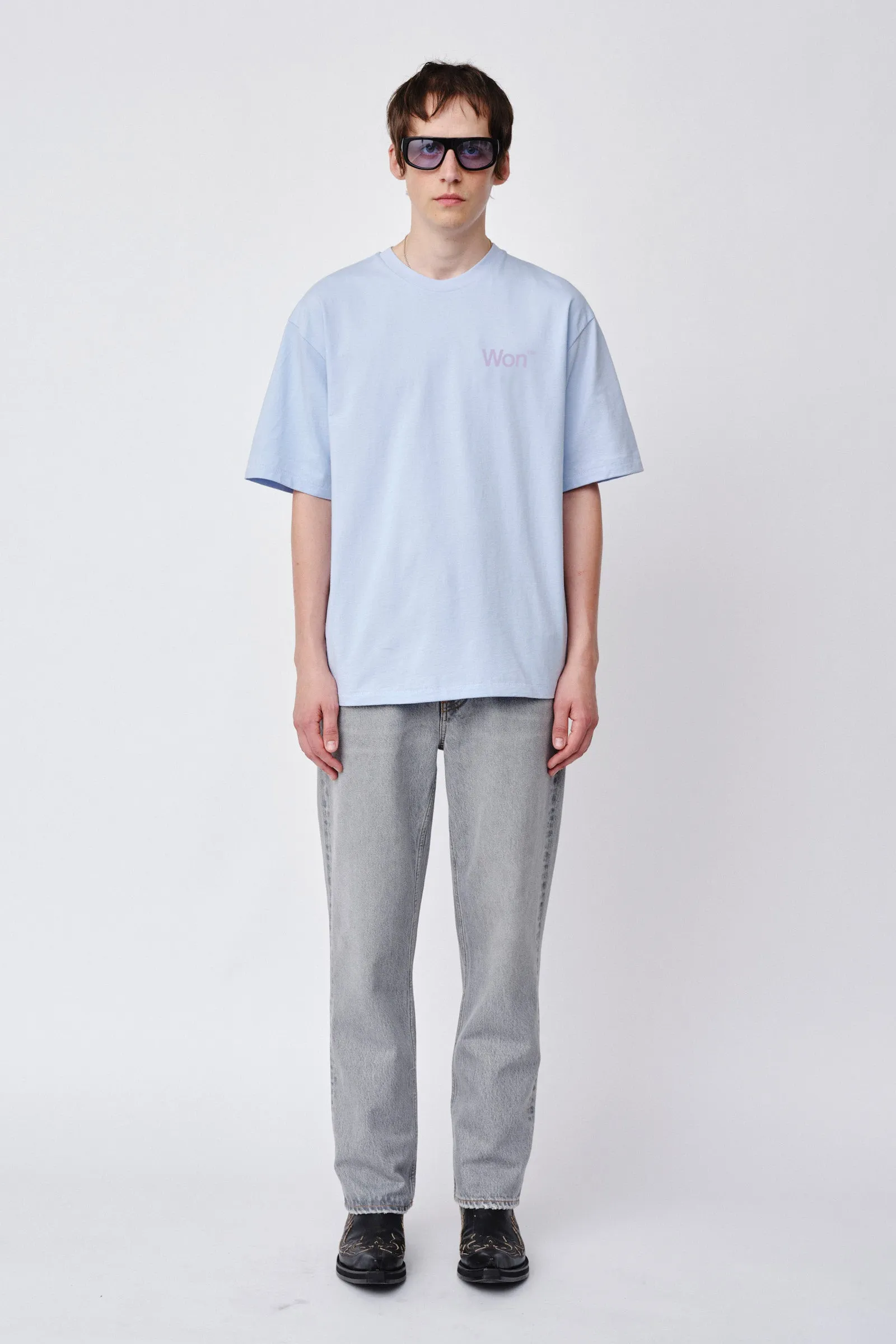 The Staff Tee M - Chambrey Blue