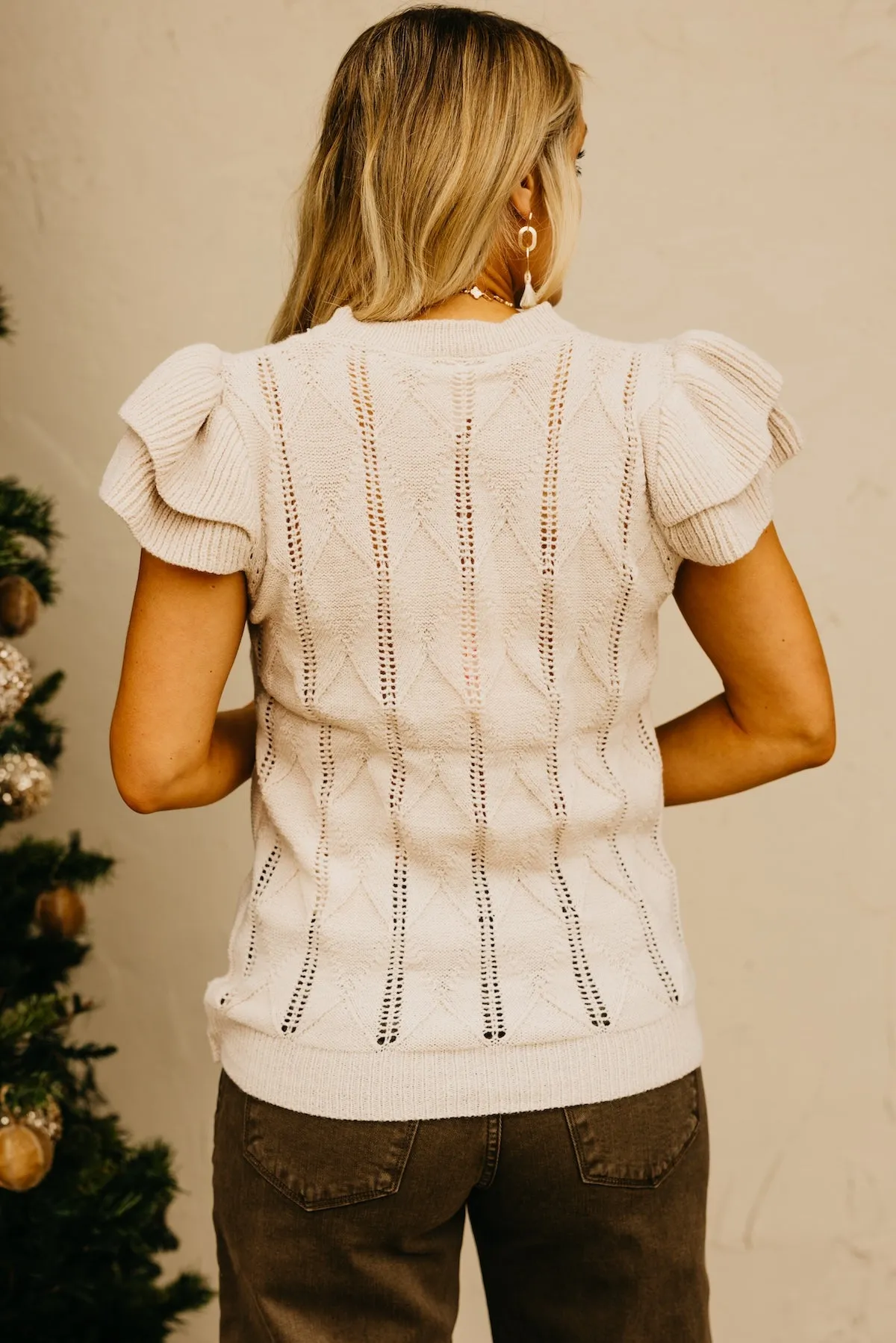 The Vihaan Butterfly Sleeve Sweater