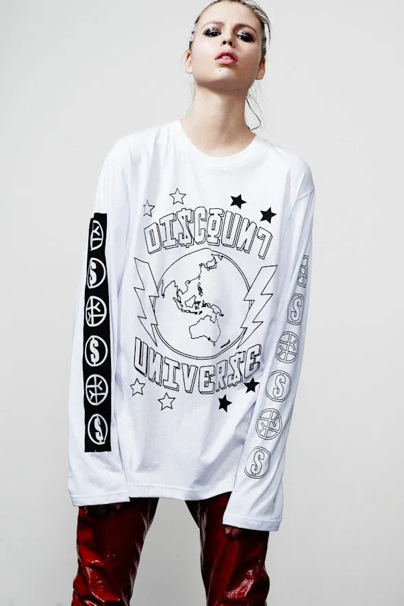 'THE WORLD IS YOURS' Tee White