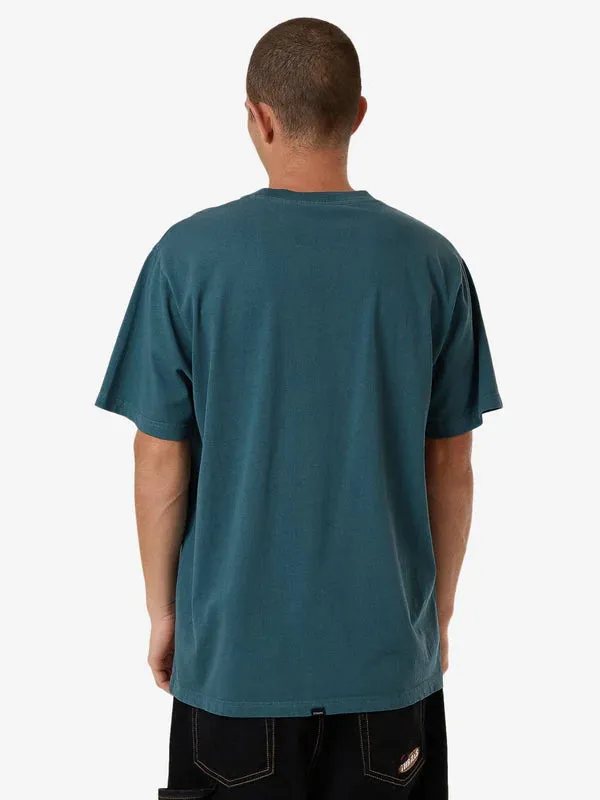 THRILLS LOGIC MERCH FIT TEE ATLANTIC DEEP