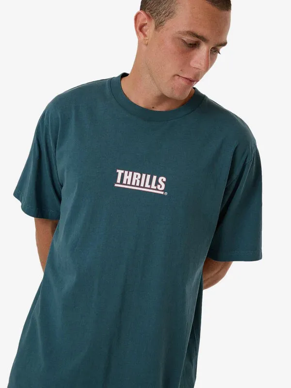 THRILLS LOGIC MERCH FIT TEE ATLANTIC DEEP
