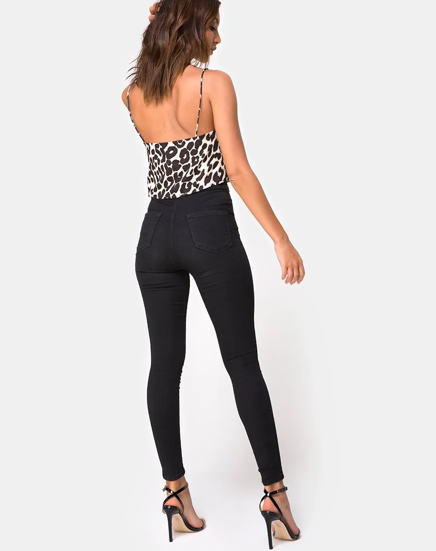 Tistara Cami Top in Oversize Jaguar