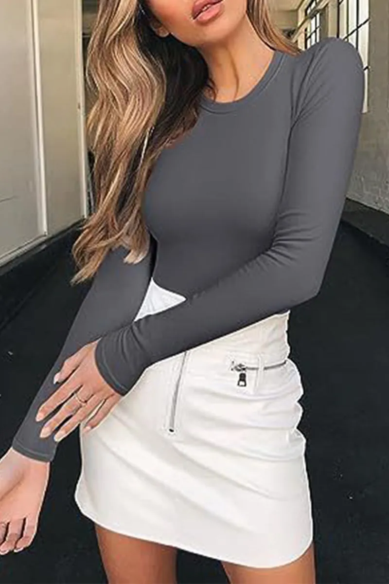 TJ0438 Stretch Basic Shirt