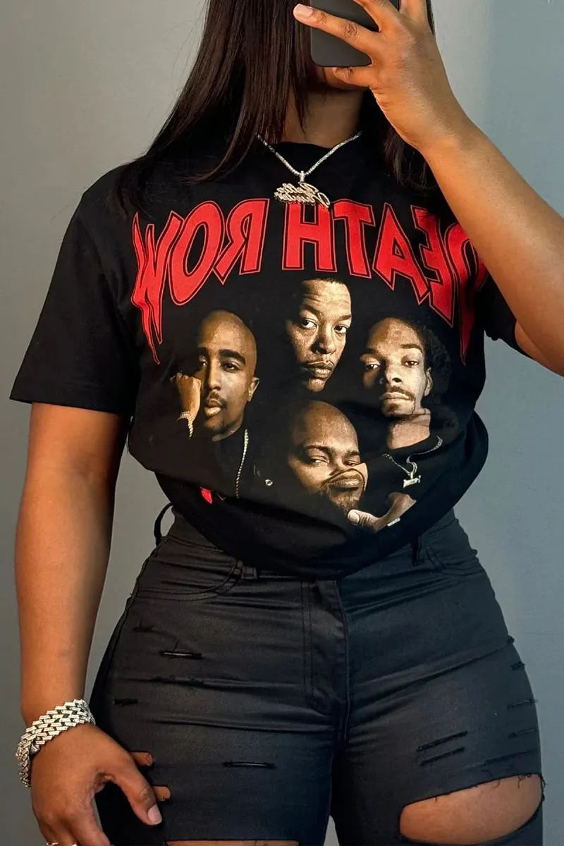 TM0173 Graphic Casual Tee Shirt