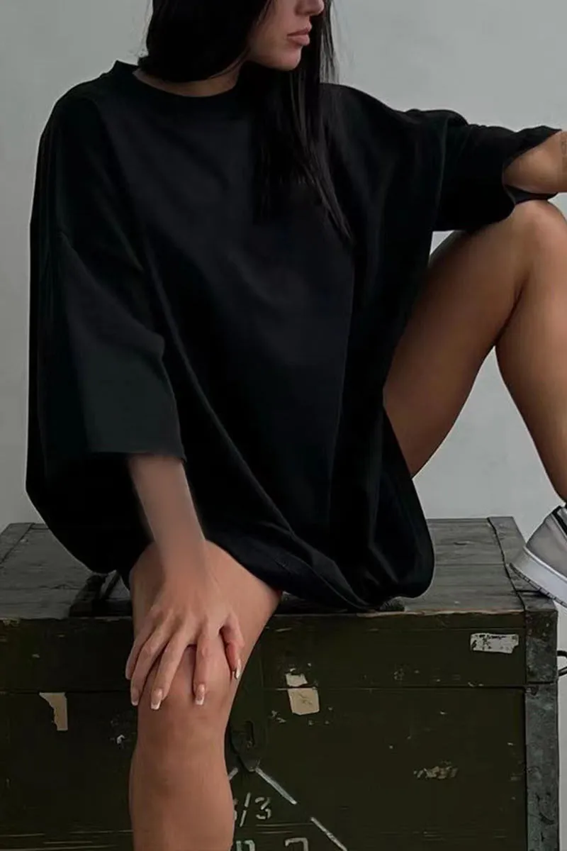 TM0260 Graphic Oversized Tee