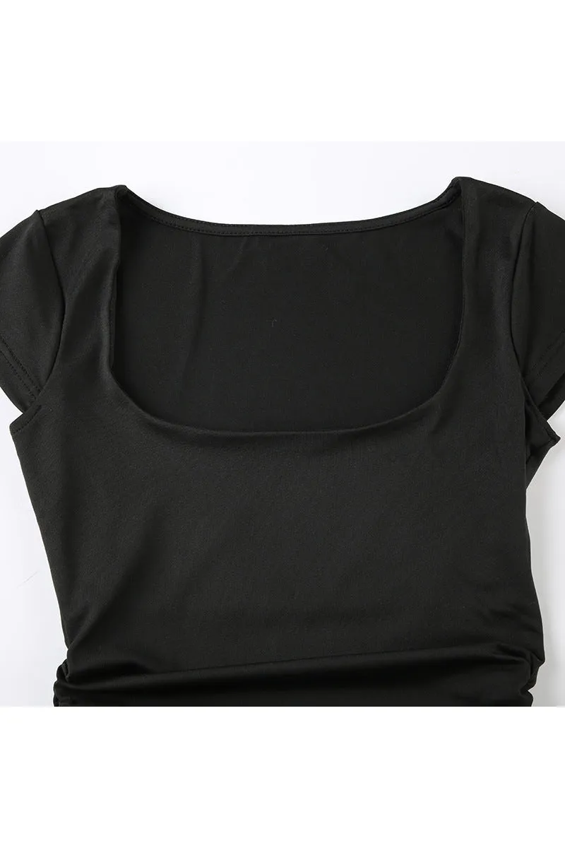 TQ3302 Scoop Neck Tee