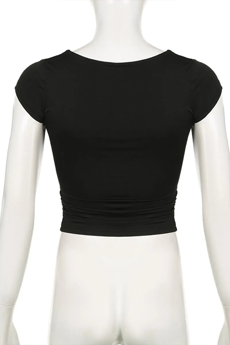 TQ3302 Scoop Neck Tee