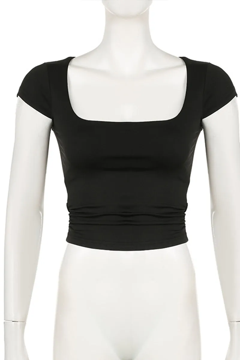 TQ3302 Scoop Neck Tee