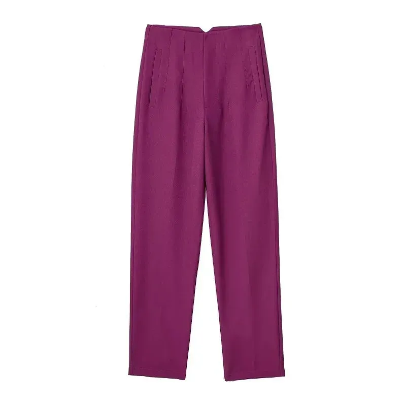 TRAF Fashion High-Waist Pencil Pants for Women