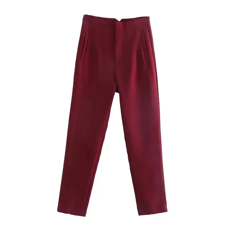 TRAF Fashion High-Waist Pencil Pants for Women