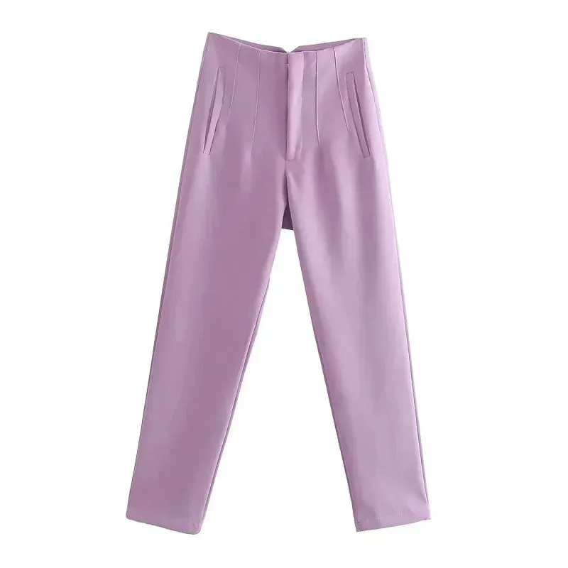 TRAF Fashion High-Waist Pencil Pants for Women