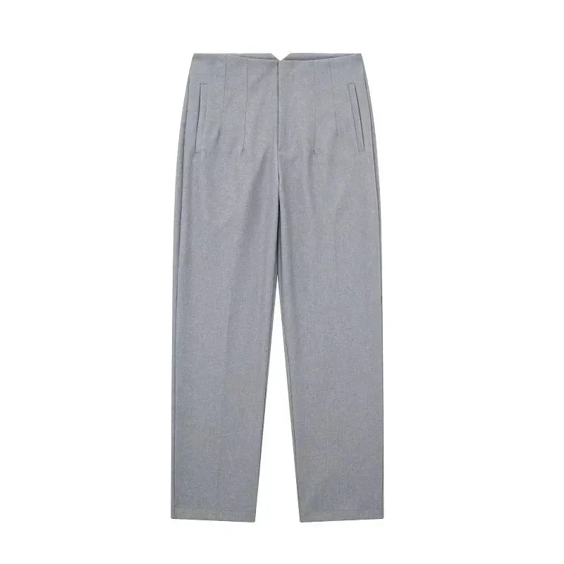 TRAF Fashion High-Waist Pencil Pants for Women