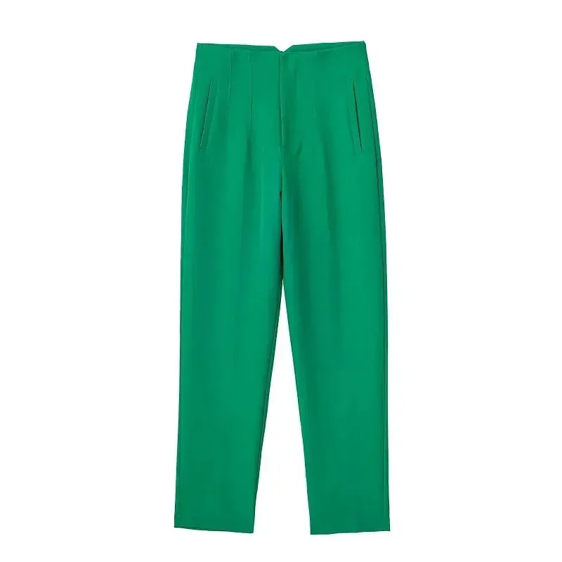 TRAF Fashion High-Waist Pencil Pants for Women
