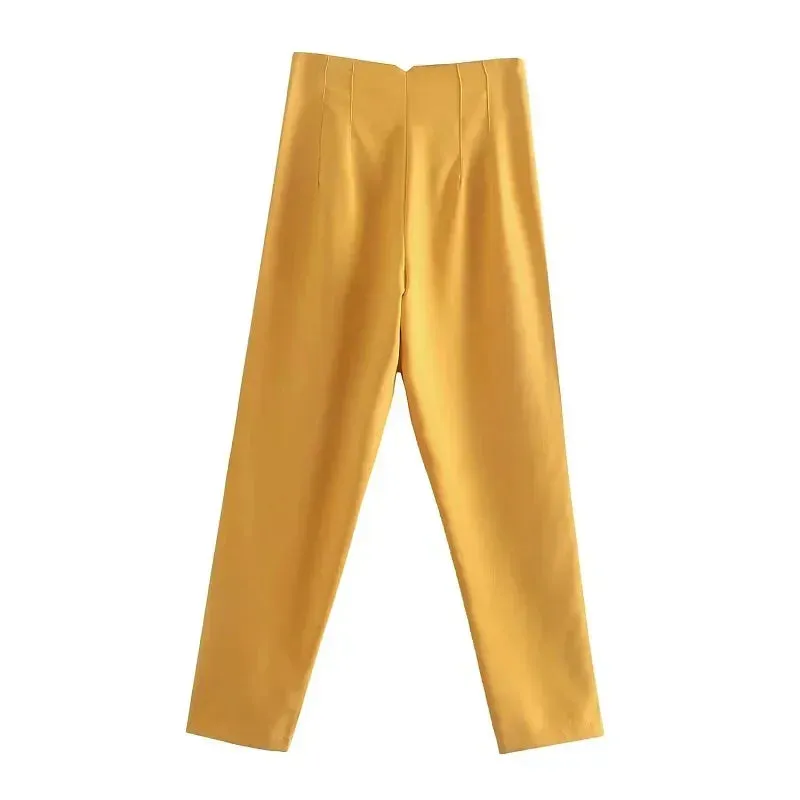 TRAF Fashion High-Waist Pencil Pants for Women