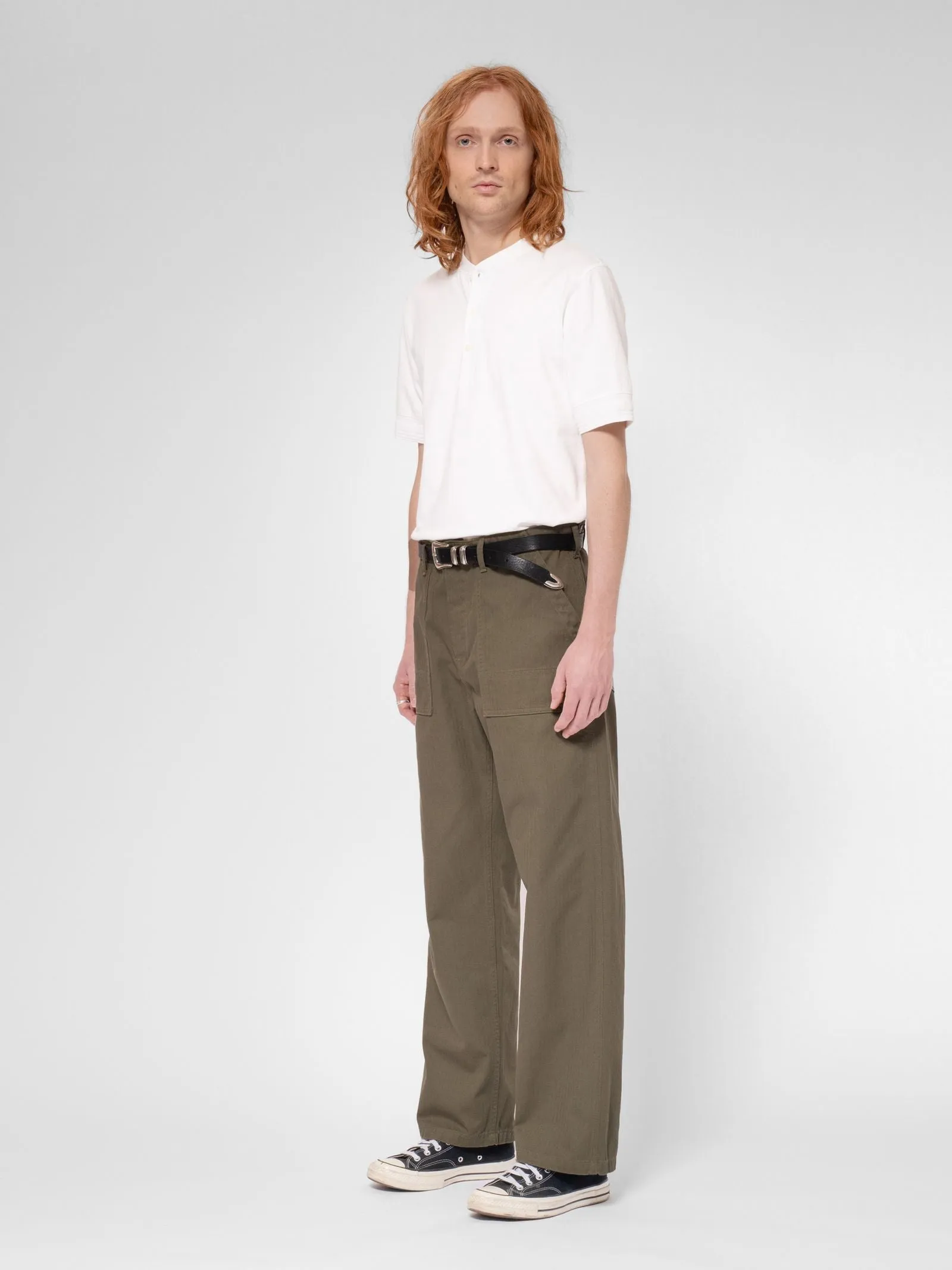 Tuff Tony Fatigue Pants in olive