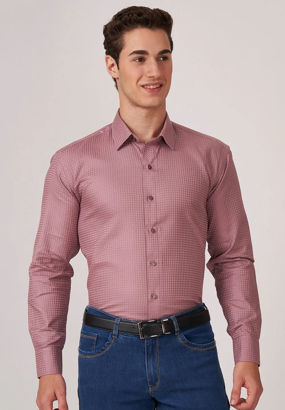 Urban Twist Pure Cotton Formal- Regular Fit Shirt- 50049