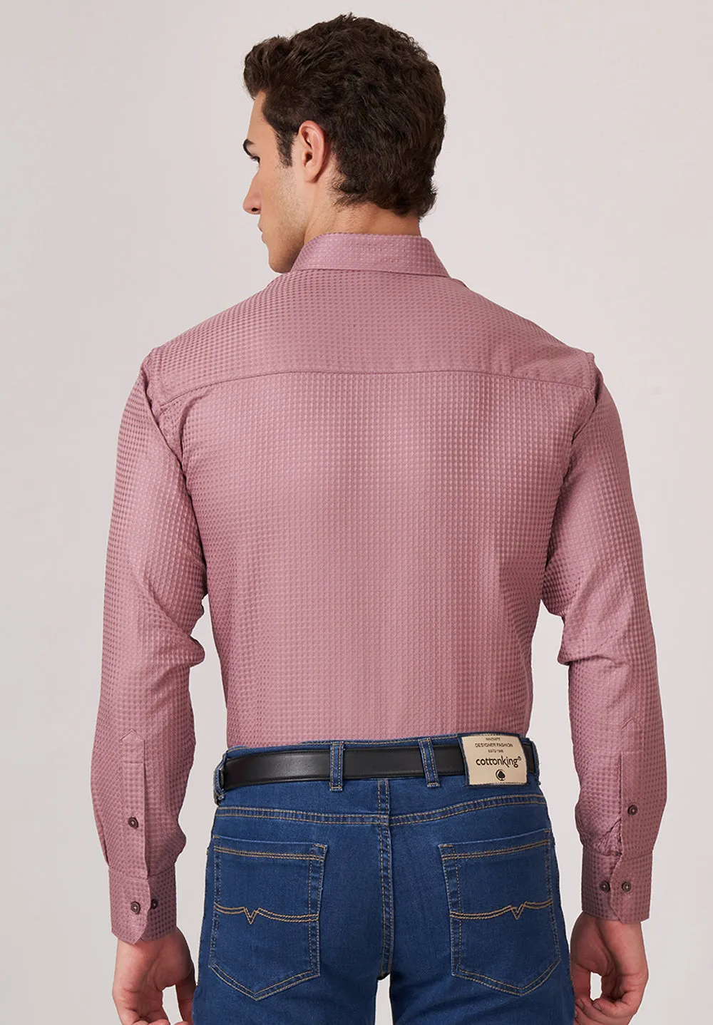 Urban Twist Pure Cotton Formal- Regular Fit Shirt- 50049