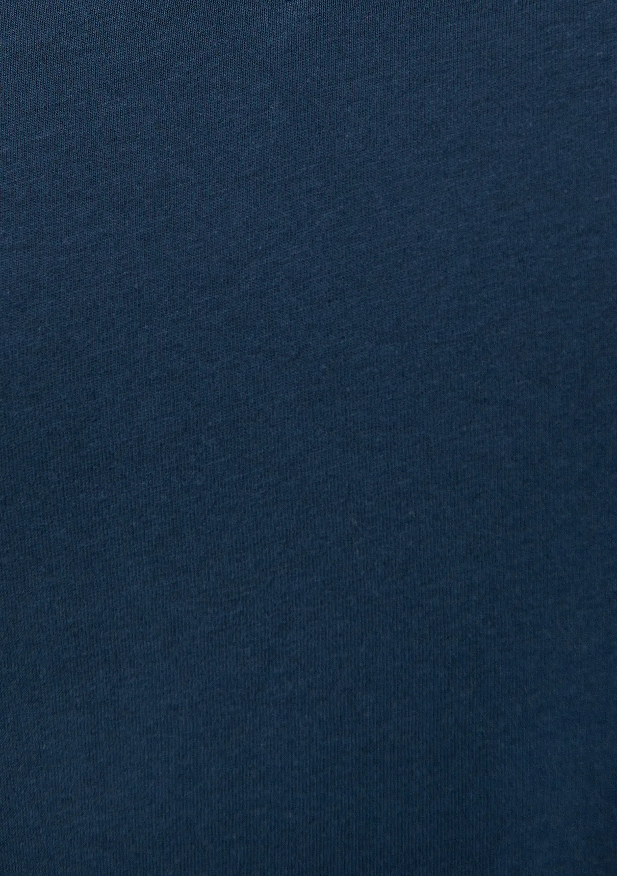 V Neck Navy Basic T-Shirt