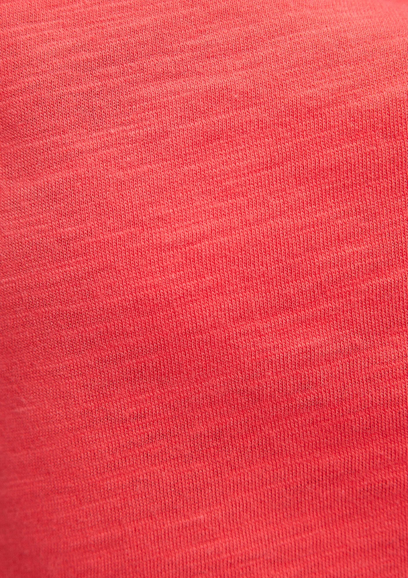 V Neck Pink Basic T-Shirt