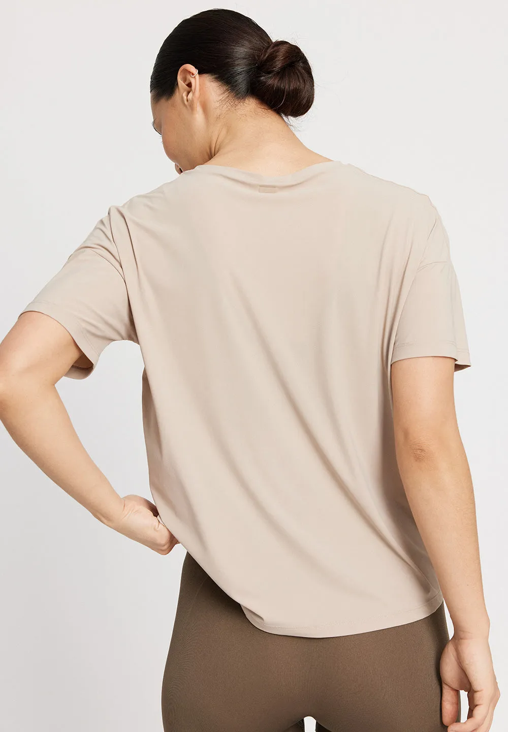 Vela Loose tee - mocha