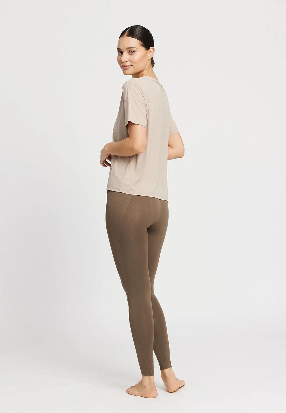 Vela Loose tee - mocha