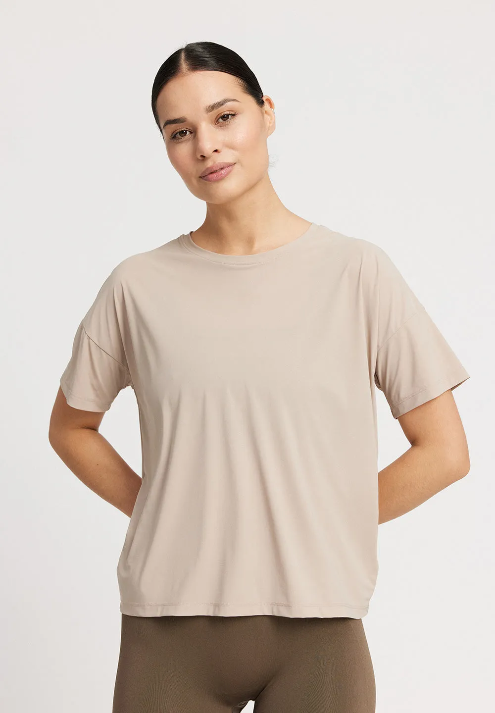 Vela Loose tee - mocha