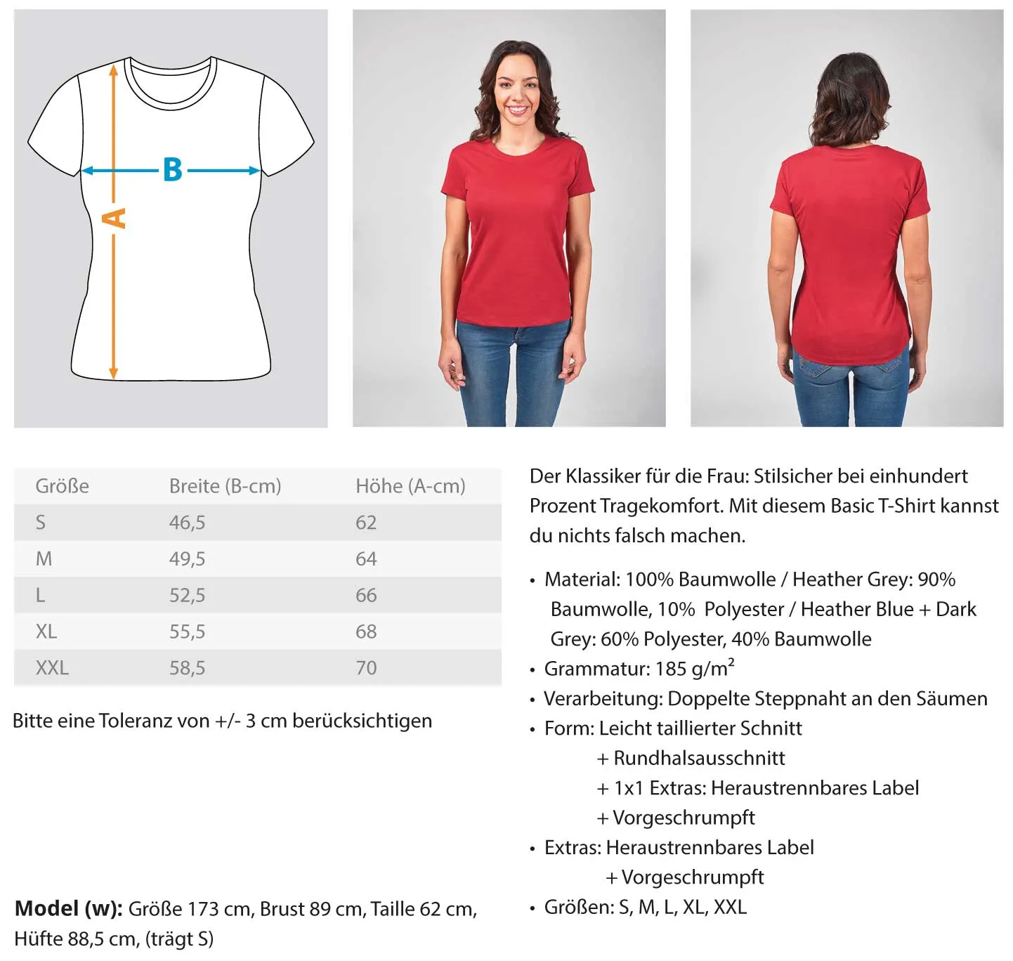 Verrückt?! NEE, SPASS AM LEBEN  - Damenshirt