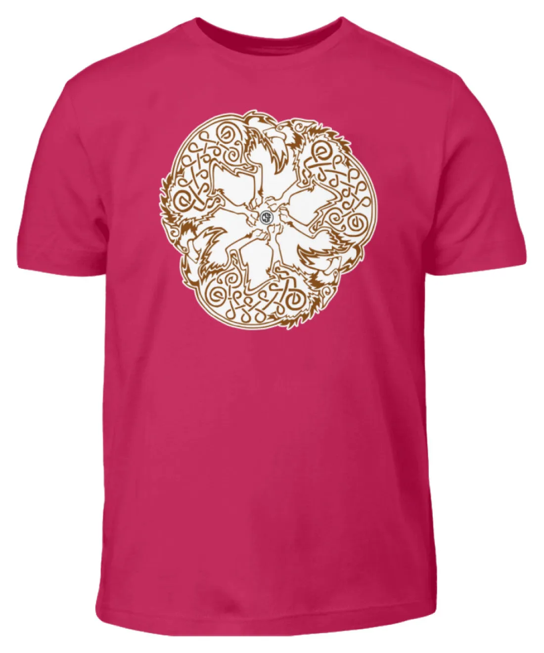 Viking Wolves - Wikinger Wölfe  - Kinder T-Shirt
