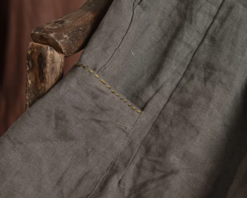 Vintage Comfort Wide-Leg Pants