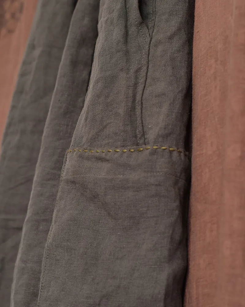 Vintage Comfort Wide-Leg Pants