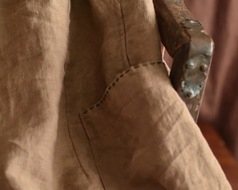 Vintage Comfort Wide-Leg Pants