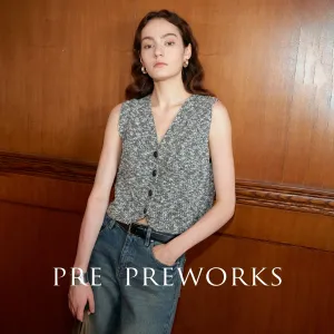 Vintage Texture Knitted Vest