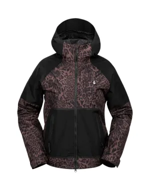 Volcom Women's Revna 20K Shell Jacket Leopard 2025