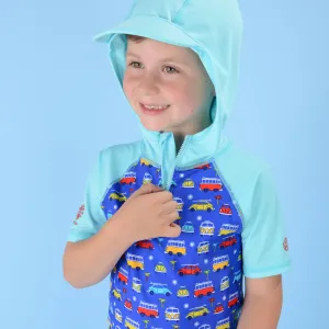 Volkswagen Boys Vw Hooded Rashvest Age 4/L