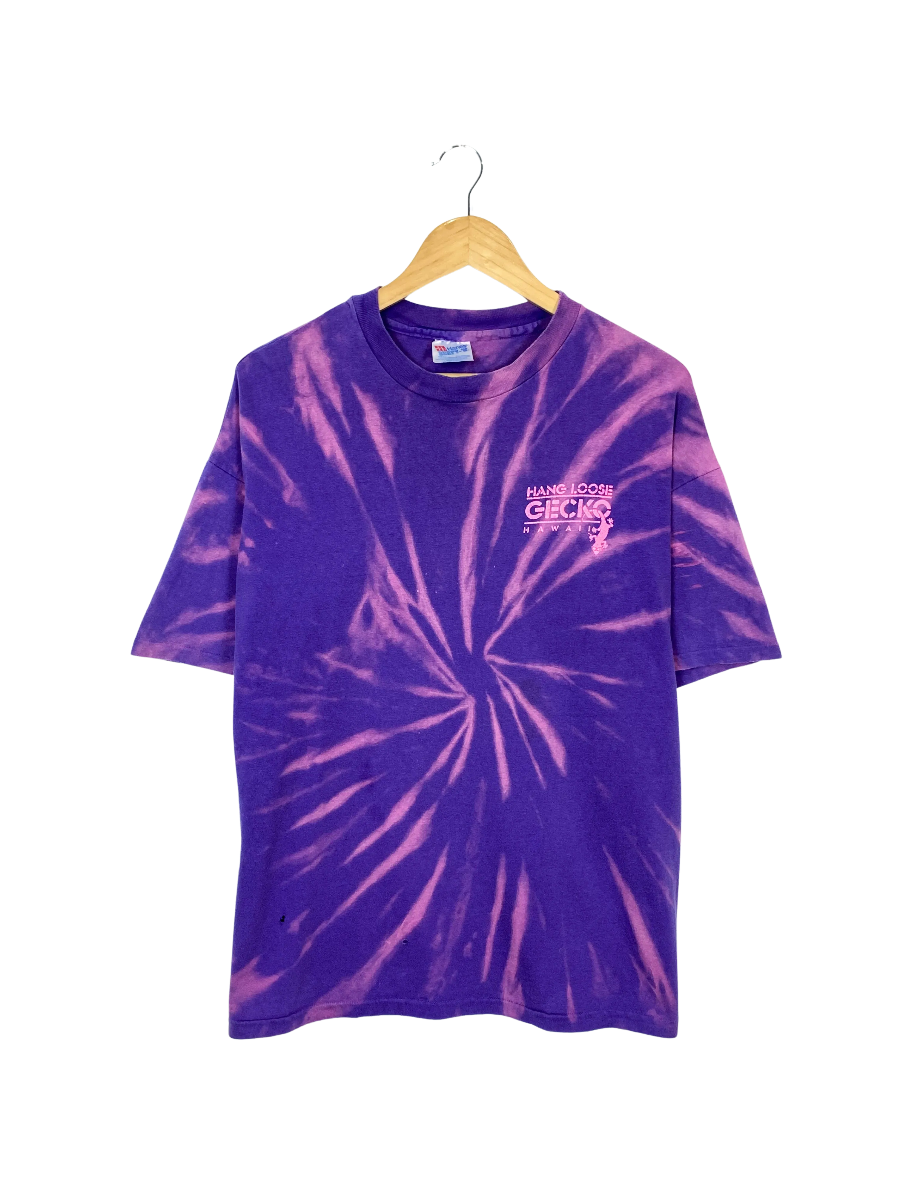 Vtg Hang Loose Hawaii Tie Dye Tee (L/XL)