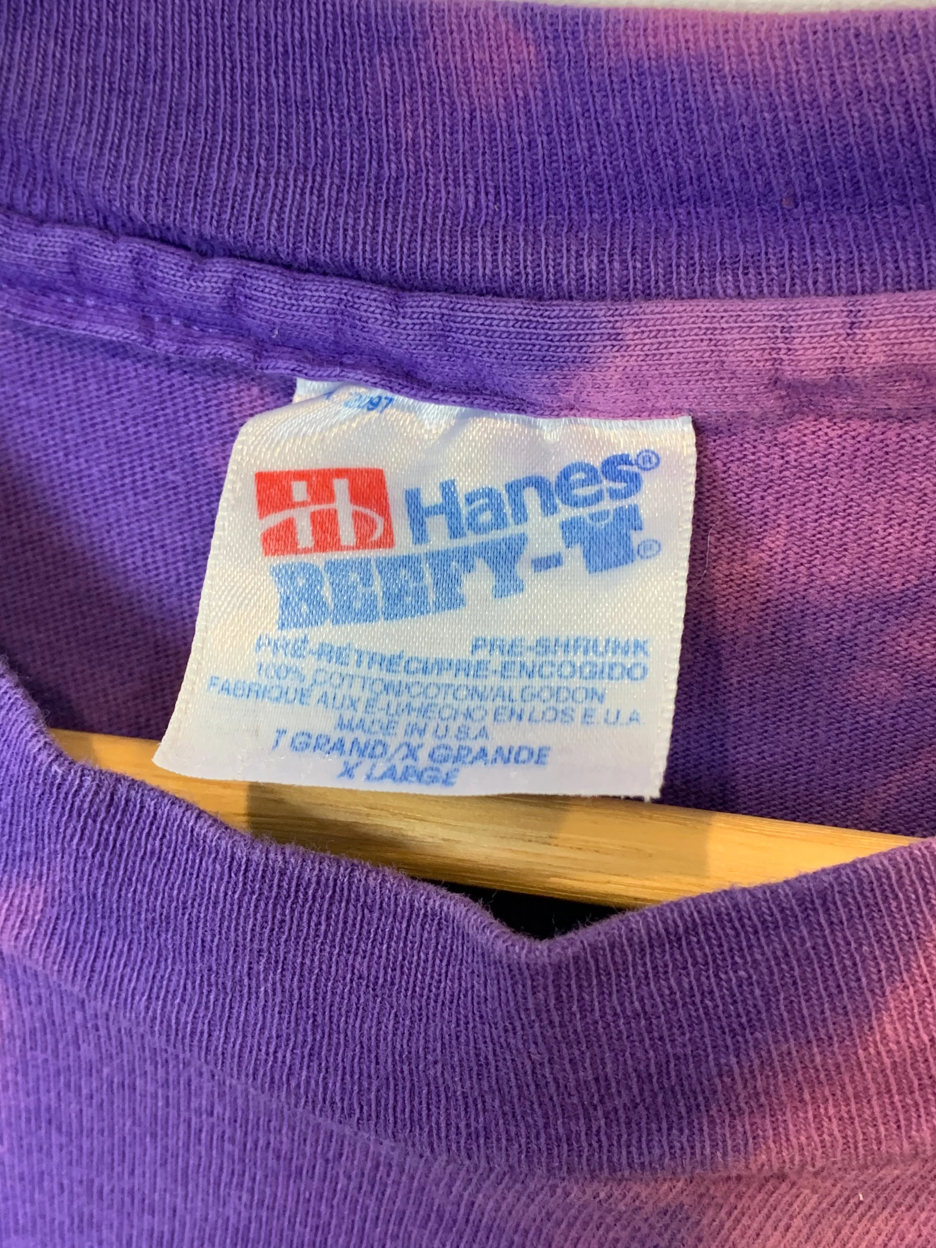 Vtg Hang Loose Hawaii Tie Dye Tee (L/XL)