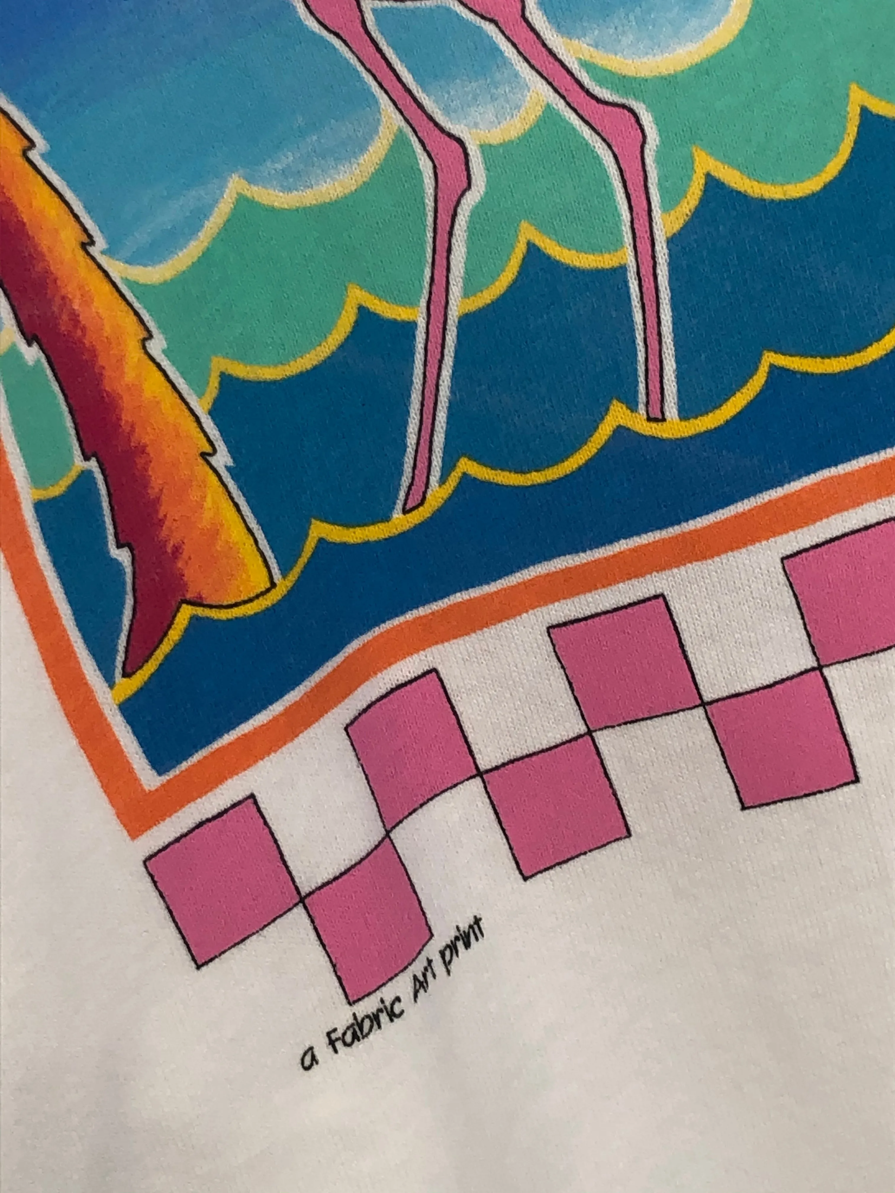 VTG "Friendly Flamingos" Art Tee (XL)
