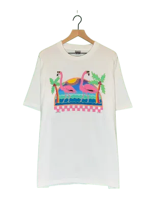 VTG "Friendly Flamingos" Art Tee (XL)