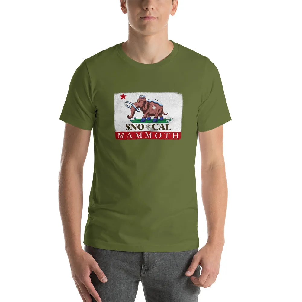 Wally the Woolly Mammoth CA Flag Shirt