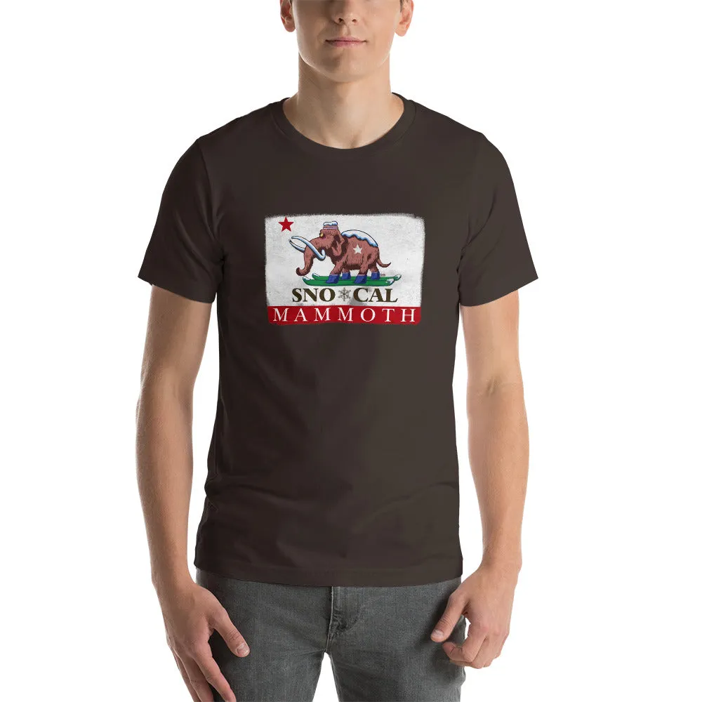 Wally the Woolly Mammoth CA Flag Shirt