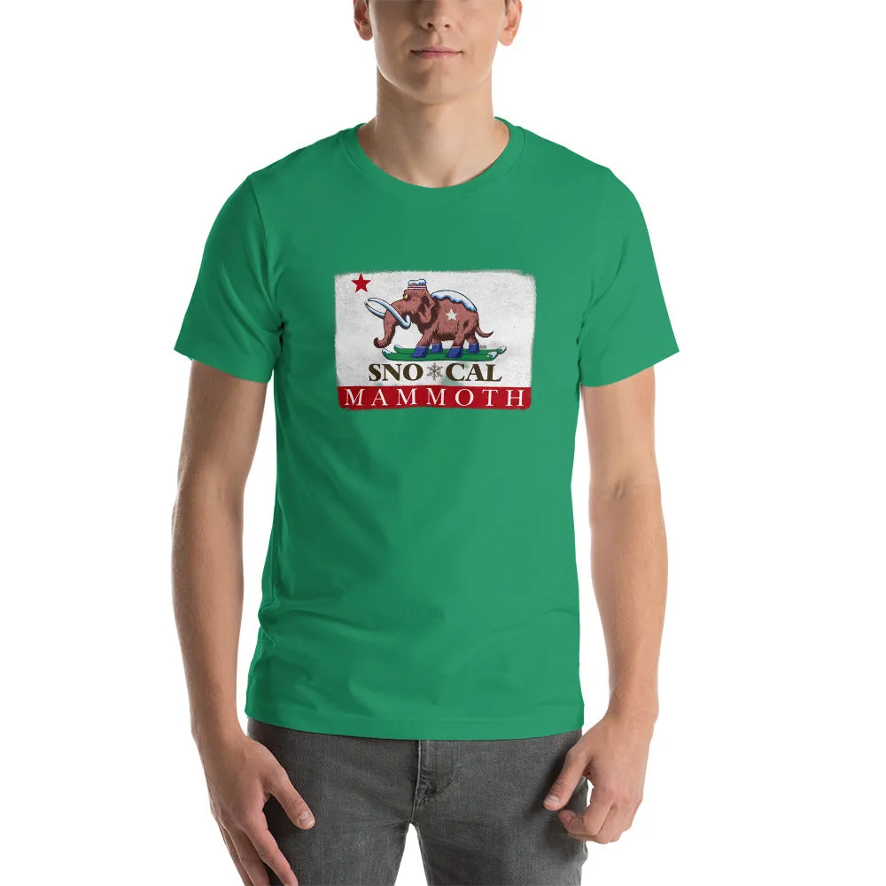 Wally the Woolly Mammoth CA Flag Shirt