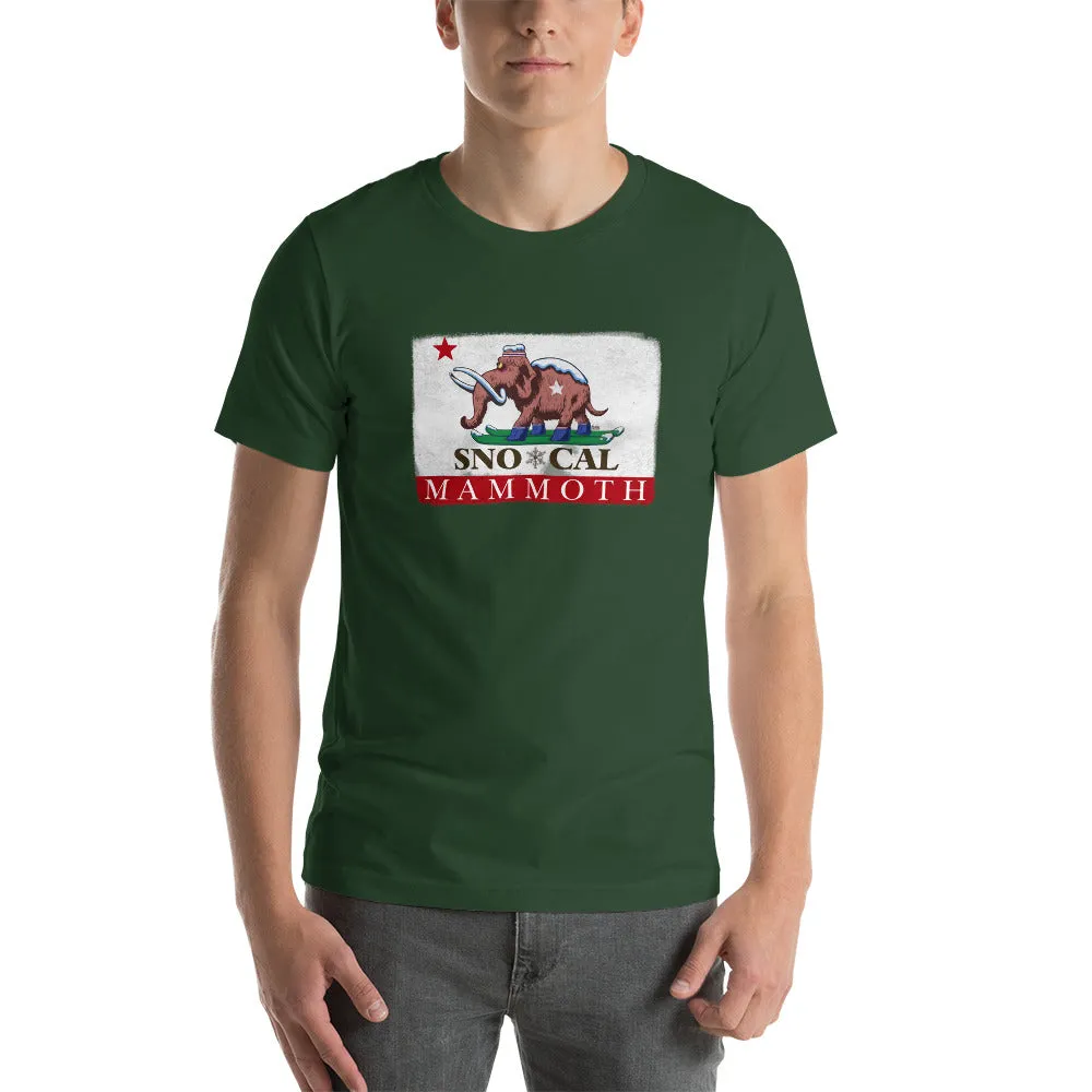 Wally the Woolly Mammoth CA Flag Shirt