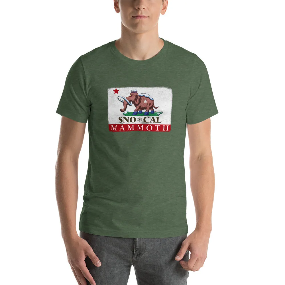 Wally the Woolly Mammoth CA Flag Shirt