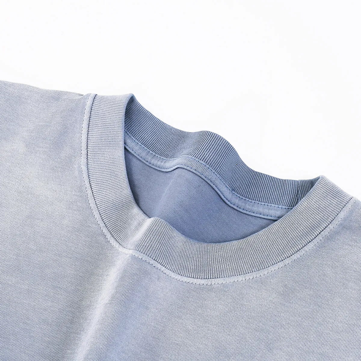 Washed Gradient Baggy T Shirt 250gsm